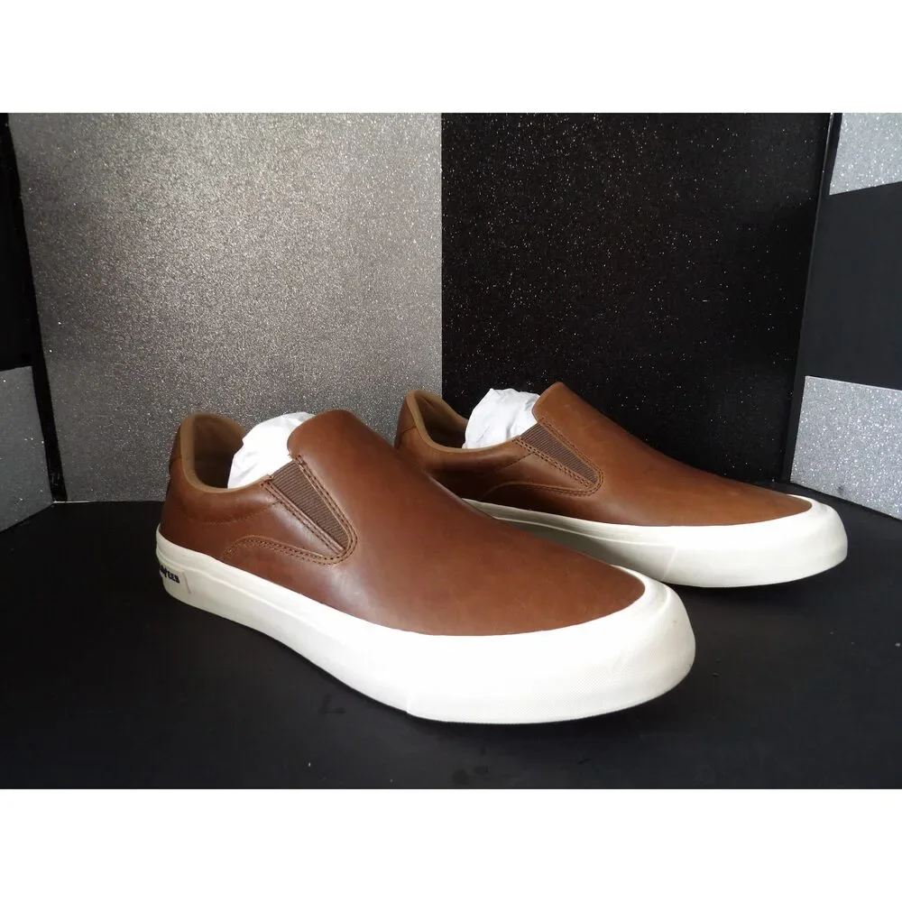 SeaVees Hawthorne Slip-On - Brown (Size US Men's 9)